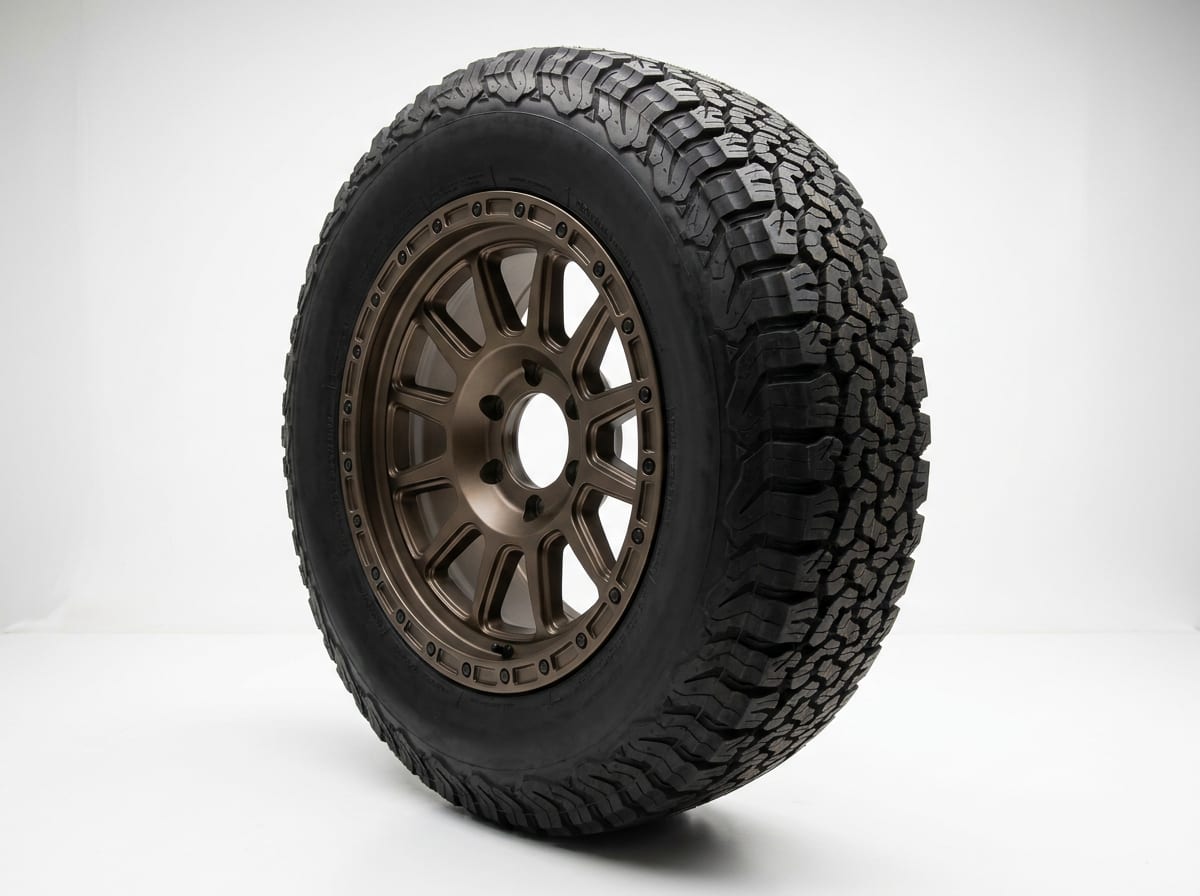 Bronze off-road wheel