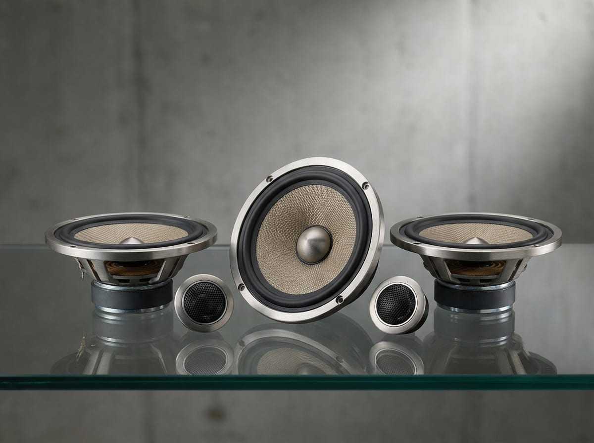 Component speakers and tweeters